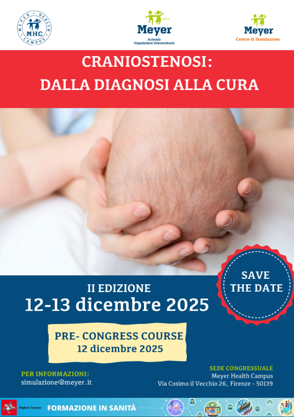 Congresso CRANIOSTENOSI 2025: dalla diagnosi alla cura