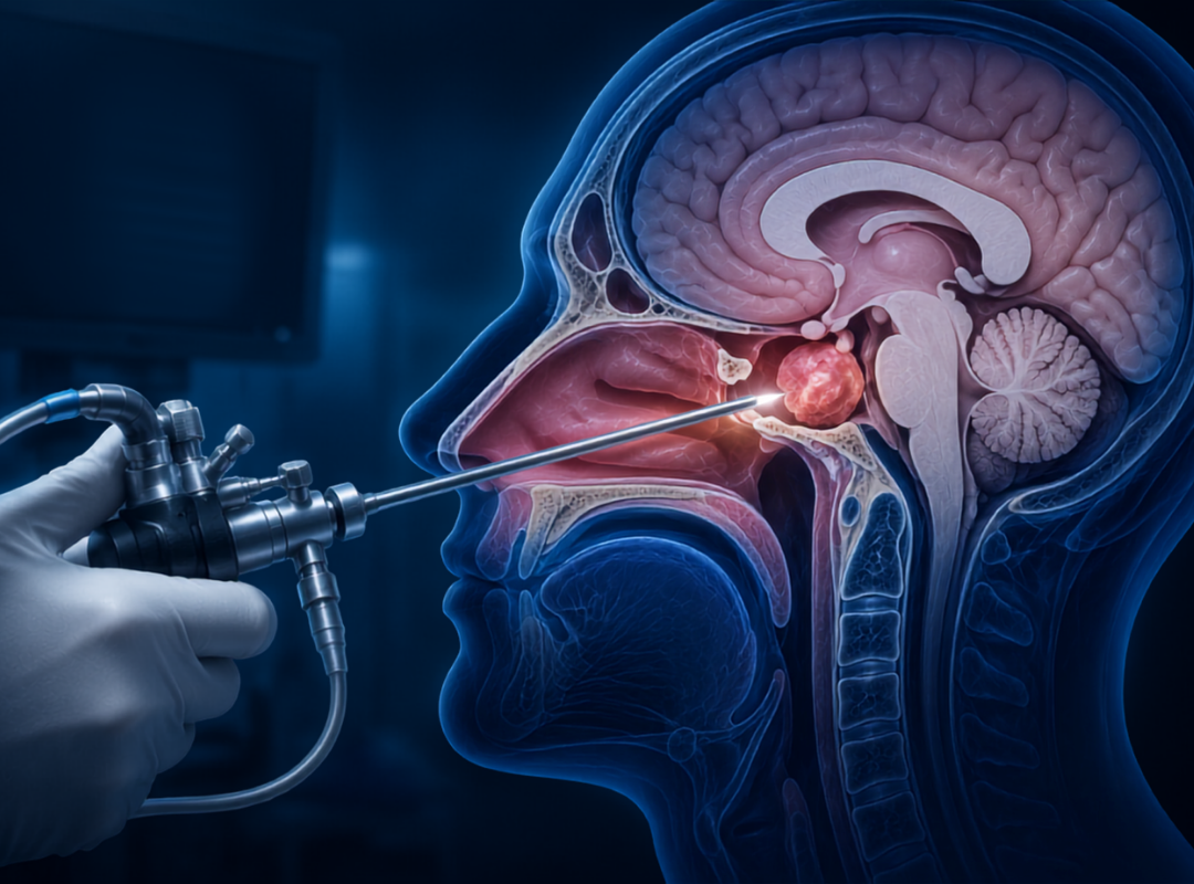 Chirurgia endoscopica del basicranio per il trattamento dei craniofaringiomi